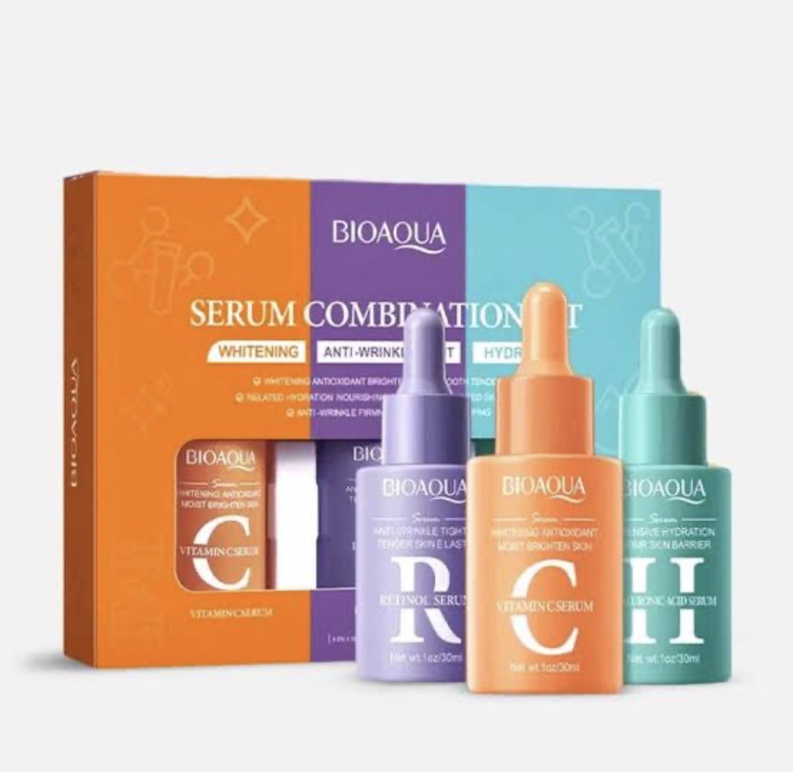 Coffret Coffret Sérums Visage 3-en-1 – BIOAQUA