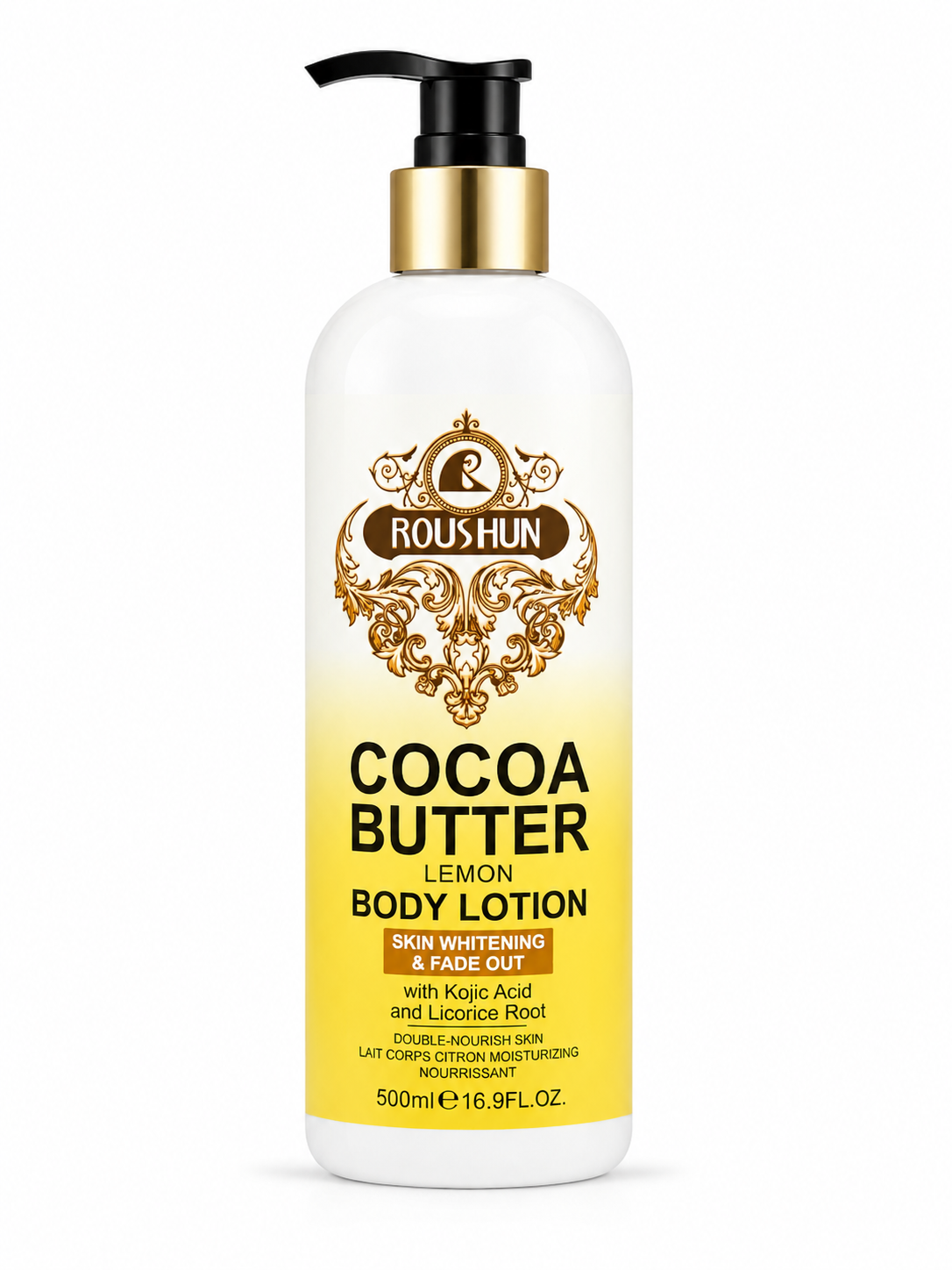 Roushun – Cocoa Butter Lemon Body Lotion